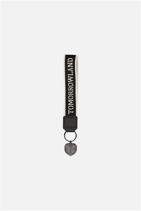 Slogan Keychain Black - Tomorrowland Store