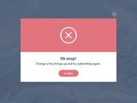 Image result for Email Error Message UI Design