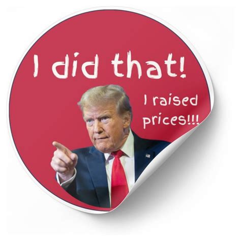 I Did That Trump Sticker - Etsy