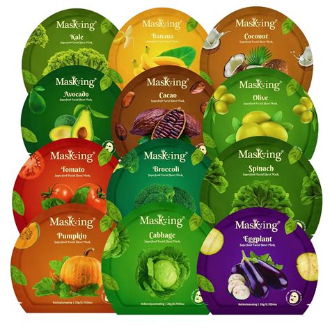 Buy Masking Superfood Sheet Mask | Natural Face Sheet Mask | Face Serum ...