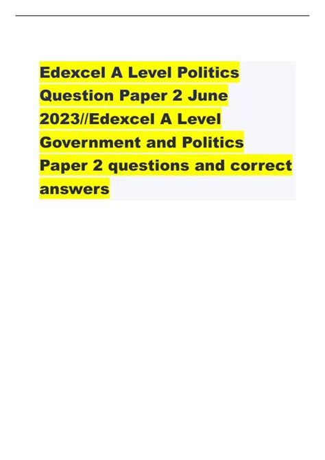 Politics a Level Questions Examples 的图像结果
