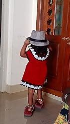 Buy The Creators Girl's Wool Boat Neck Sweater (TCFRK08_Red_6-12 Months ...