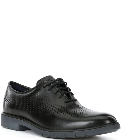 Cole Haan Men's GrandFlex Perforated Leather Oxfords | Dillard's