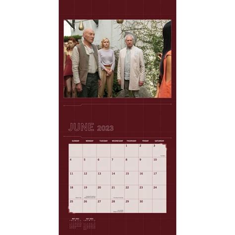 Buy Star Trek: Picard 2023 Wall Calendar (Calendar) Online at Lowest ...