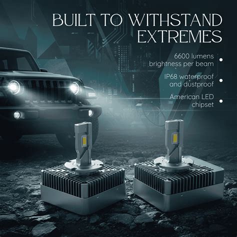 120W D-Series LED Lights (D1s, D2s, D3s, D4s, D5s & D8s) – Moco Car ...