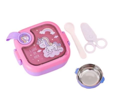 Buy ARV MEGAHOUSE Lunch Box for School Kids – Cartoon Theme Lunch Box ...