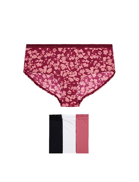 Buy 4pk Microfibre Low Rise Shorts at Marks & Spencer