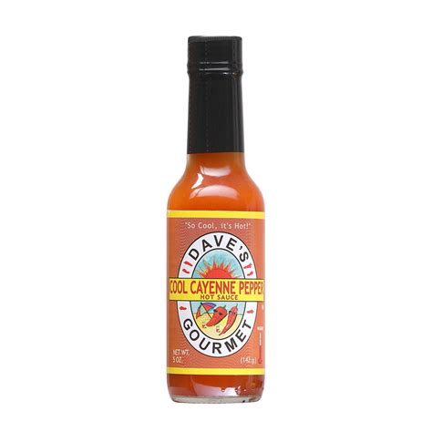Dave's Gourmet Cool Cayenne Pepper Hot Sauce - SCOVILLED