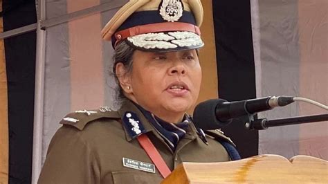 Meghalaya's first woman DGP holds weekly meeting to hear people's ...