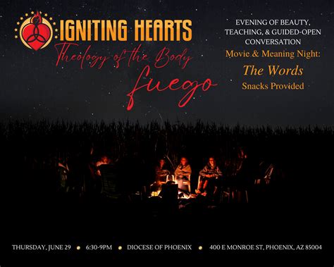 Free "Movie and Meaning" Night/Igniting Hearts TOB "Fuego" - The ...