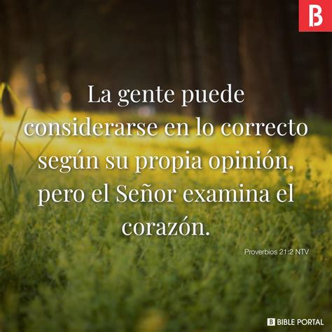 Proverbios 21:2 NTV - Bible Scripture Image - Bible Portal