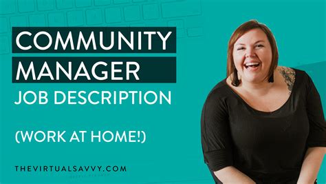 Community Manager Job Description (WORK AT HOME!)