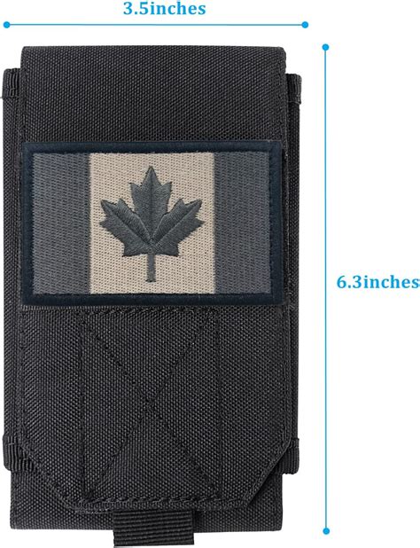 Heyqie Black Tactical Molle Waterproof Cellphone Pouch India | Ubuy
