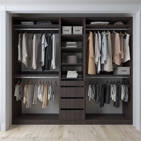 90 custom closet system reach in – Artofit