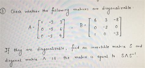 Image result for Check Whether Matrix Is Diagonalizable
