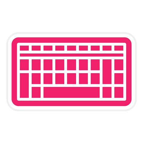Vector design keyboard icon style | Premium Vector