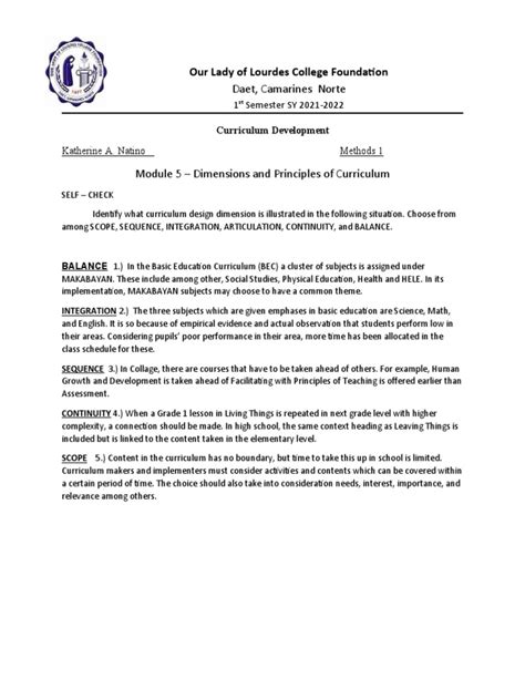 Image result for Module Format Grade 5