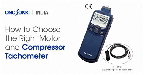 Tachometer | Ono Sokki India