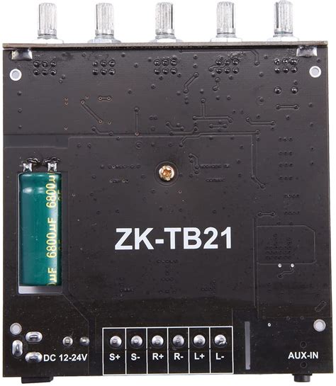 ZK-TB21 High Power 2.1 Channel Bluetooth Digital Amplifier Board 50WX2