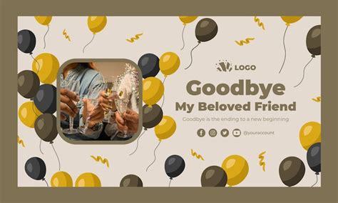 Farewell banner Vectors - Download Free High-Quality Vectors from ...