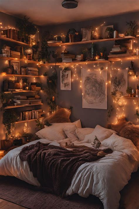 boho & bookish aesthetic: dreamy vintage bedroom | Bedroom makeover ...