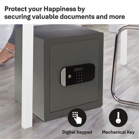 Yale Maximum Security Large Size Locker with Fingerprint and PIN, Grey ...
