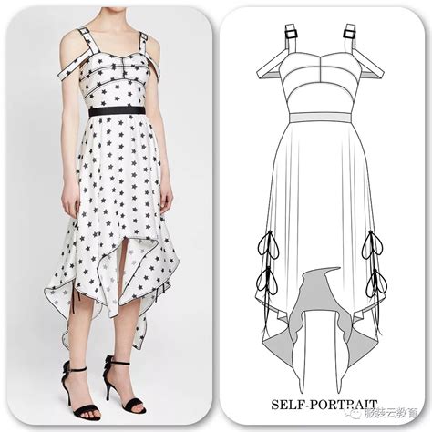 V领无袖连衣裙的结构设计与制版-制版技术-服装设计教程-CFW服装设计