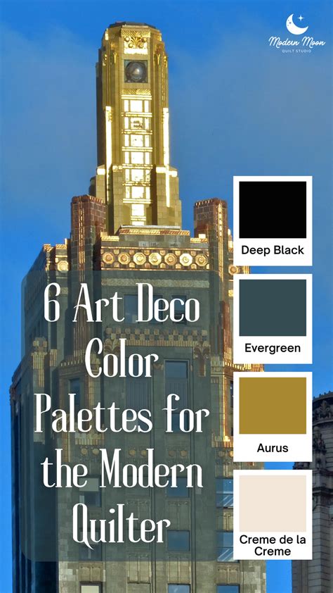 Art deco color palette – Artofit