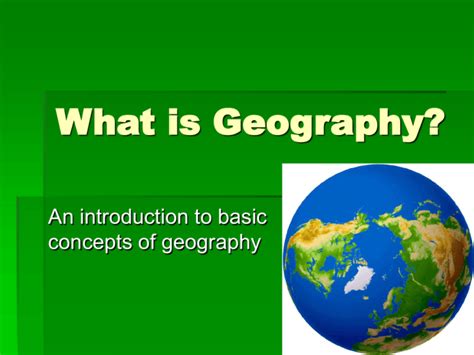 Image result for Define Geography