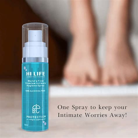 Buy HI LIFE INTIMATE HYGIENE SPRAY - AQUA-BASED AND IS 100% ALCOHOL ...