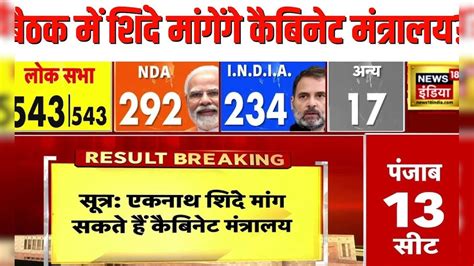Lok Sabha Election Results: NDA की बैठक में शामिल होंगे Eknath Shinde ...