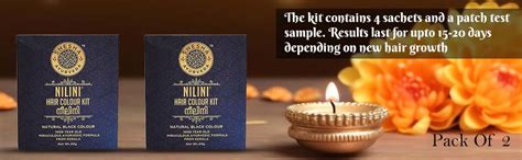 SHESHA AYURVEDA Combo Of Ayurveda Nilini Hair Colour - 100% Ayurvedic ...