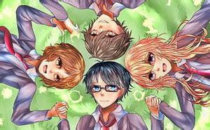 Ryota Watari Tsubaki Sawabe Kaori Miyazono Kousei Arima Manga Shigatsu ...