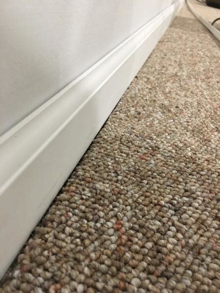 Image result for Installing Baseboard Before Carpet