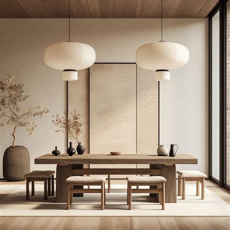 Modern Japandi Decor for Your Dining Room