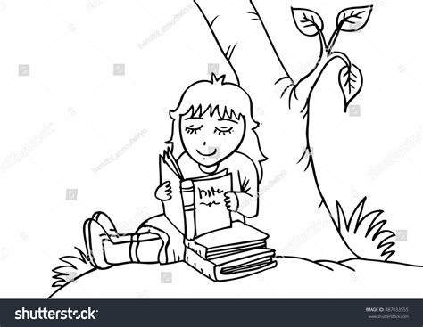 Reading Under a Tree 的图像结果