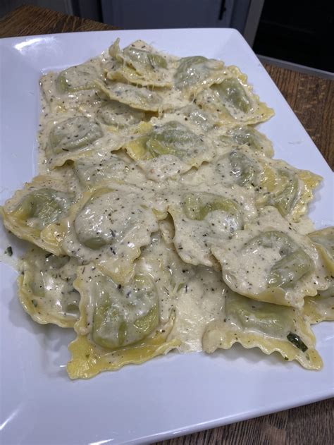 Easy Ravioli Alfredo Recipe — Cooking in the Midwest