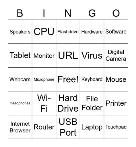 Image result for Computer Bingo