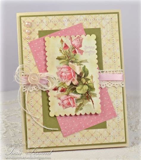 Pin by Henny Bach Svenstrup on A- kort | Cards handmade, Vintage ...