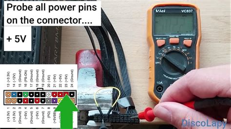 Testing 4 Pin Dei Module with Multimeter 的图像结果