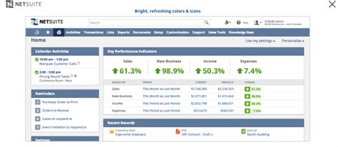 Image result for NetSuite User Interface
