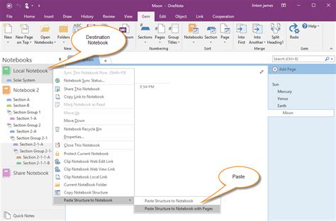 Image result for Examples of OneNote Notebooks