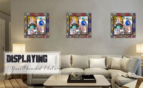 Shri Kanth Art® Customized Wall Clock with Photo Frame - Your Memories ...