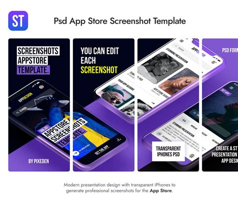 Iphone App Template Psd