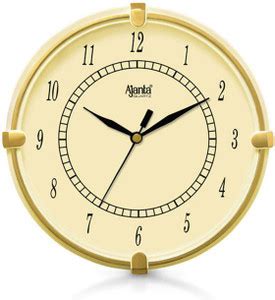 AJANTA Analog 18.8 cm X 18.8 cm Wall Clock Price in India - Buy AJANTA ...