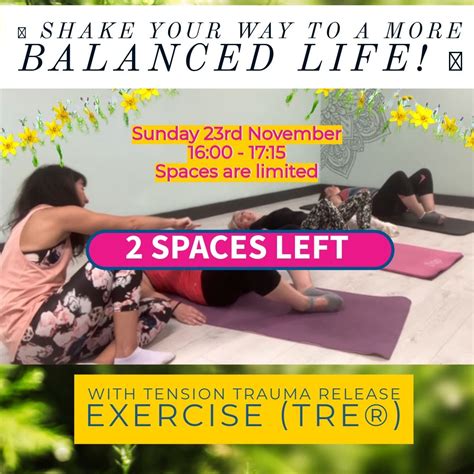 Tension Trauma Release Exercise, Broad oak Village Hall, 110 Shalloak ...