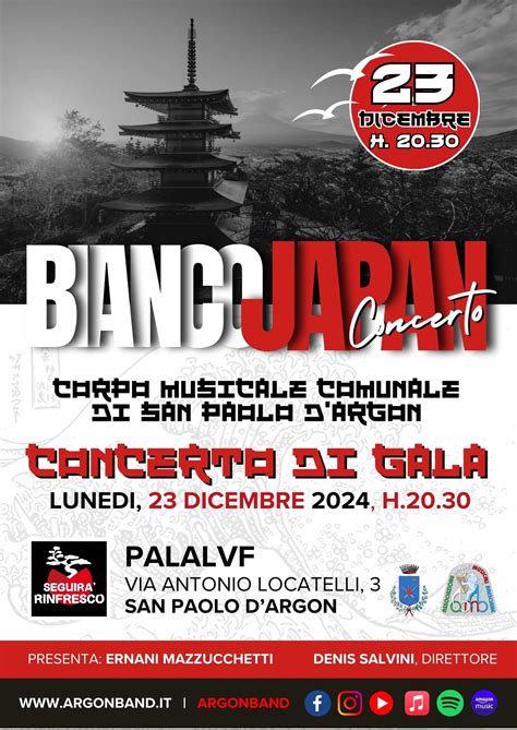 BiancoJapan - Concerto di Gala 2024 [ArgonBand], Pala LVF - San Paolo D ...