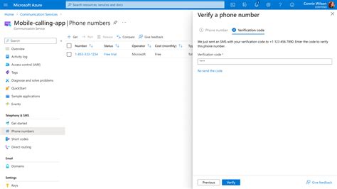 Quickstart - get and manage trial phone numbers in Azure Communication ...