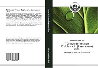 Buy Türkiye'de Yetişen Ziziphora L. (Lamiaceae) Cinsi Book Online at ...