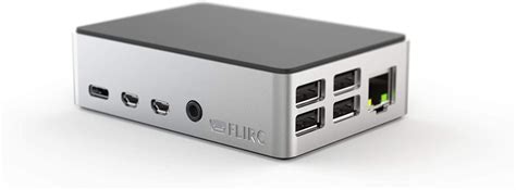 Image result for Flirc Raspberry Pi 4 Case Silver
